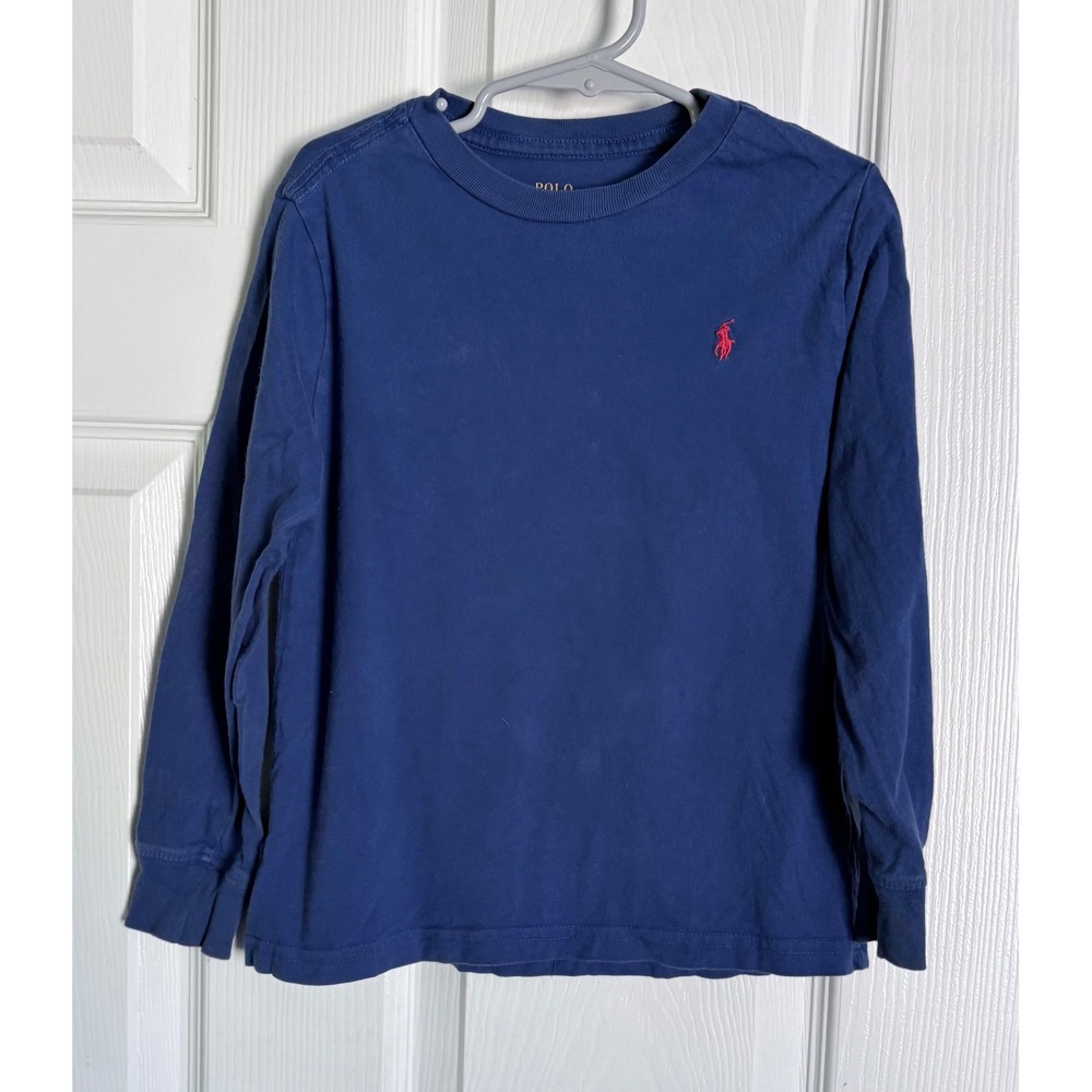 Polo Ralph Lauren Boys Shirt Lot Size 5 Multicolor Crewneck Tees and Polo Bundle - Picture 5 of 14